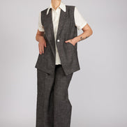 Gilet Kyoto antracite