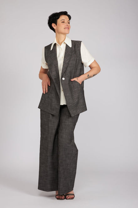 Gilet Kyoto antracite