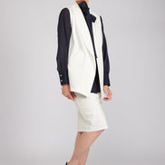 Gilet Kyoto bianco