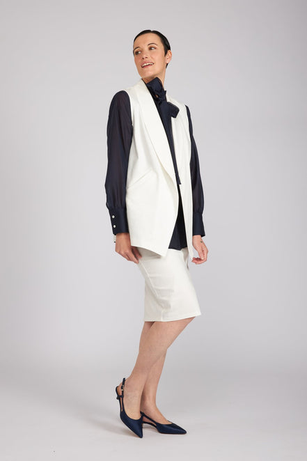 Gilet Kyoto bianco