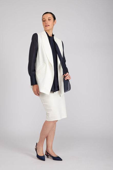 Gilet Kyoto bianco
