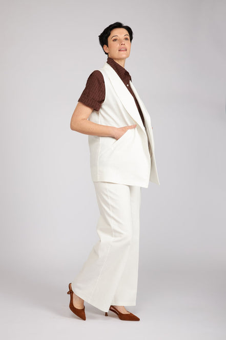 Gilet Kyoto bianco