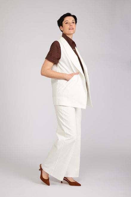 Gilet Kyoto bianco