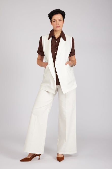 Gilet Kyoto bianco