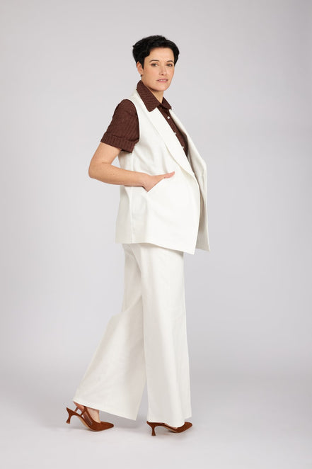 Gilet Kyoto bianco