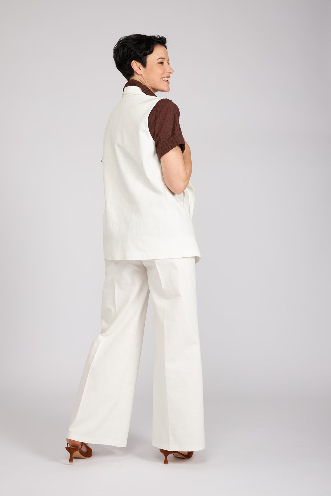 Gilet Kyoto bianco