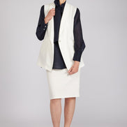 Gilet Kyoto bianco