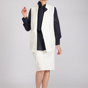 Gilet Kyoto bianco