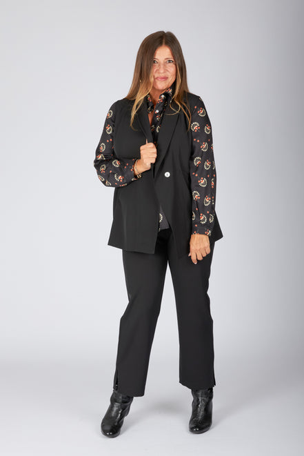 Gilet Kyoto cady nero