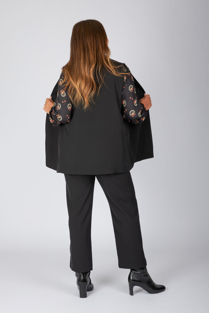 Gilet Kyoto cady nero