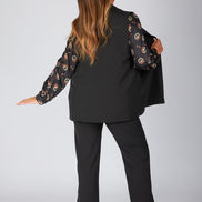 Gilet Kyoto cady nero