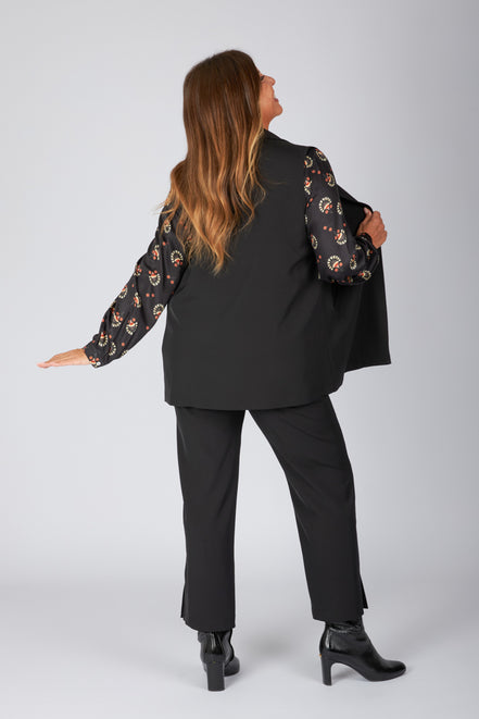 Gilet Kyoto cady nero