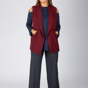 Gilet Kyoto cady vino