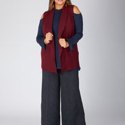 Gilet Kyoto cady vino