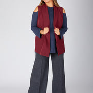 Gilet Kyoto cady vino