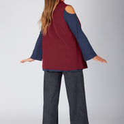 Gilet Kyoto cady vino