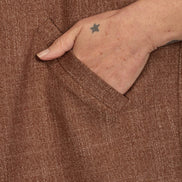 Gilet Kyoto cioccolato