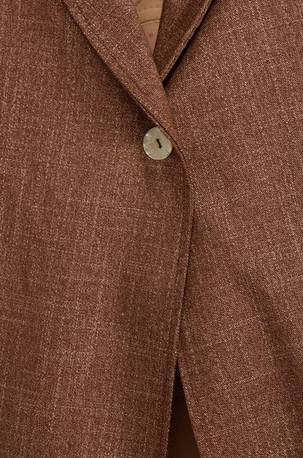 Gilet Kyoto cioccolato