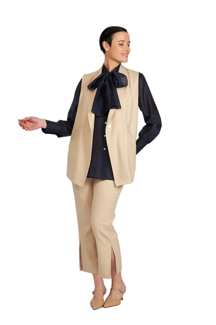 Gilet Kyoto sabbia