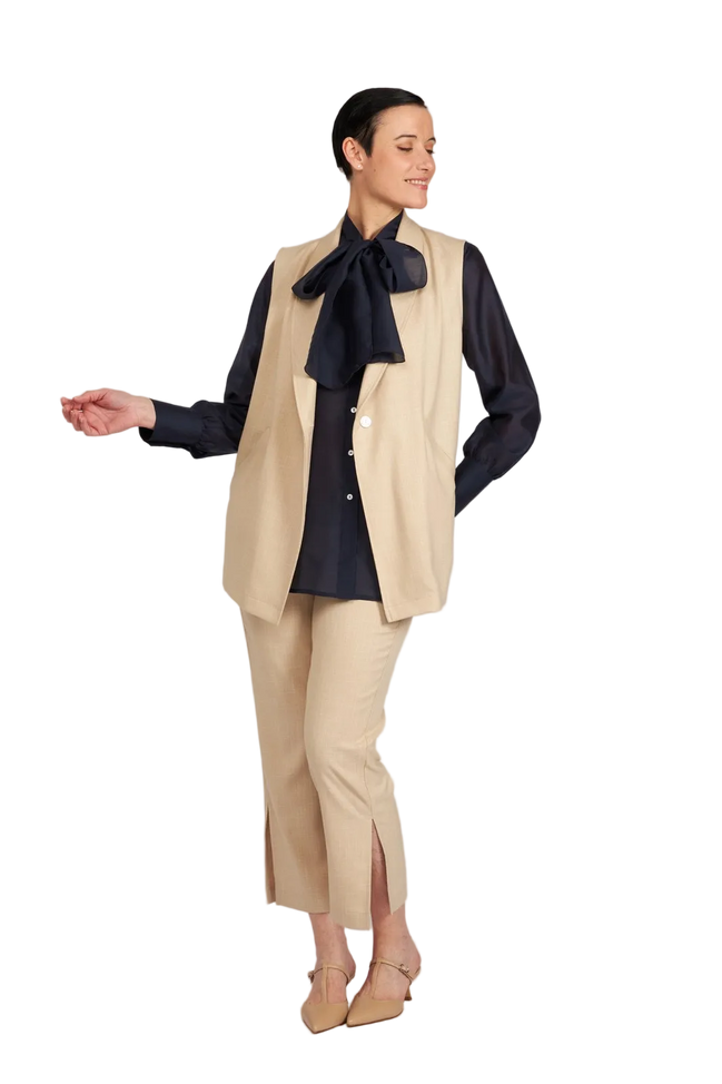 Gilet Kyoto sabbia