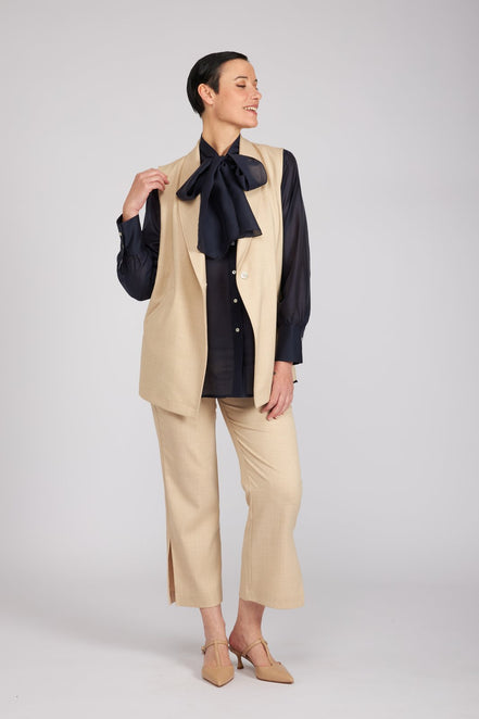 Gilet Kyoto sabbia