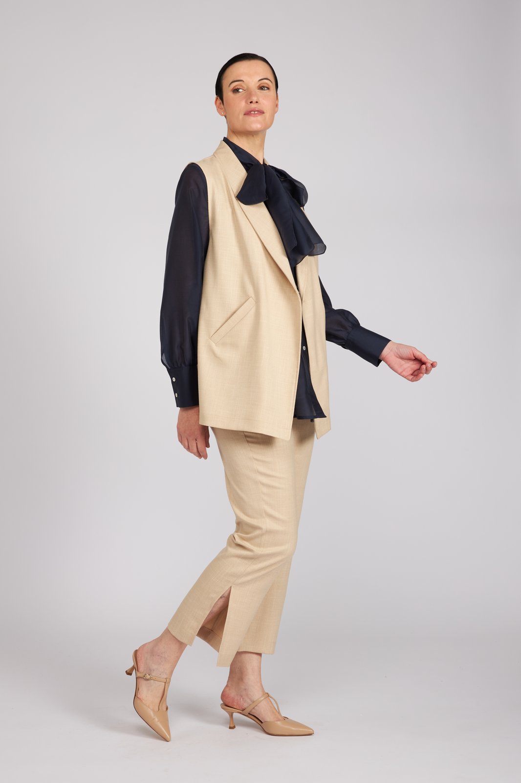 Gilet Kyoto sabbia