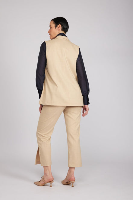 Gilet Kyoto sabbia