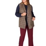 Kyoto Waistcoat in Chocolate