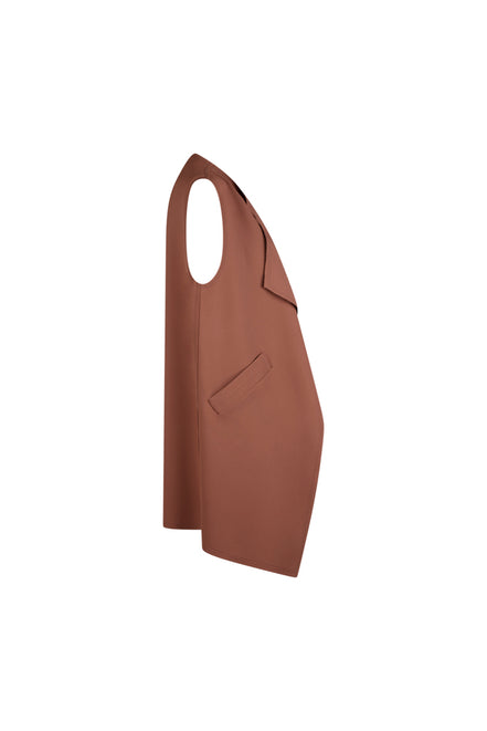 Gilet  Barcelona cady mocha