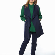 Gilet Barcelona punto milano blu