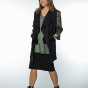 Gilet Barcelona punto milano nero