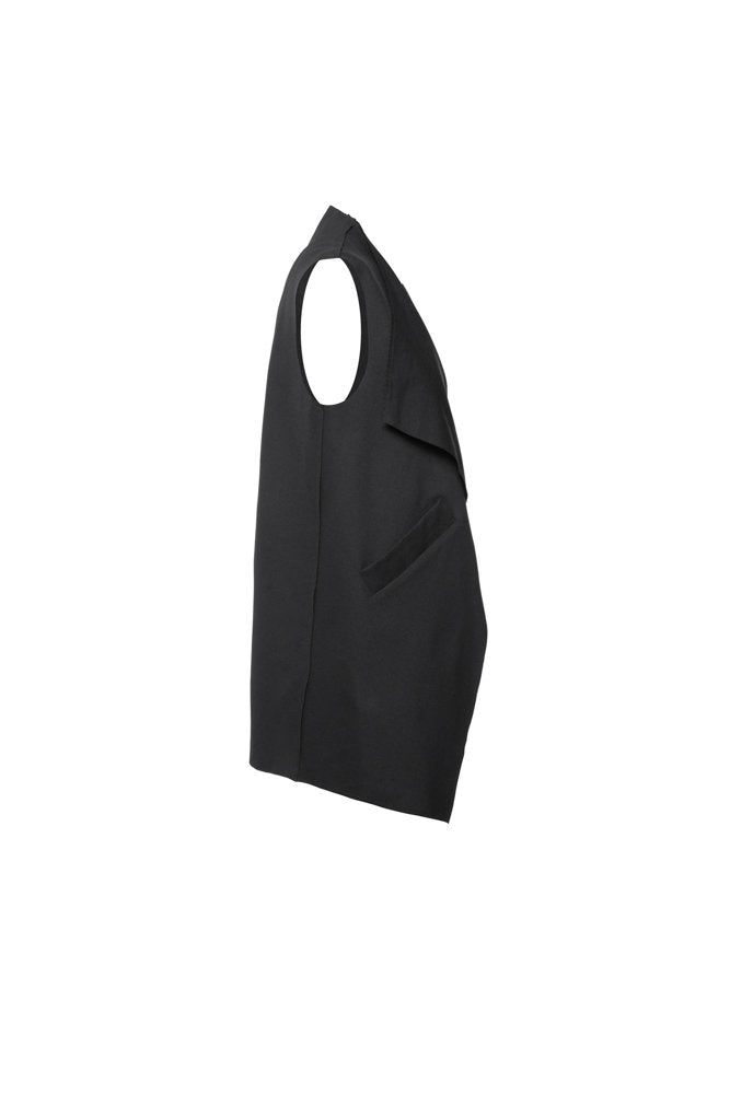 Gilet Barcelona punto milano nero