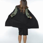 Gilet Barcelona punto milano nero