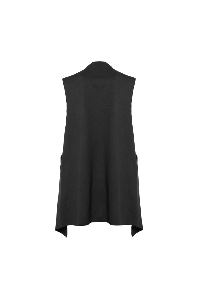 Gilet Barcelona punto milano nero