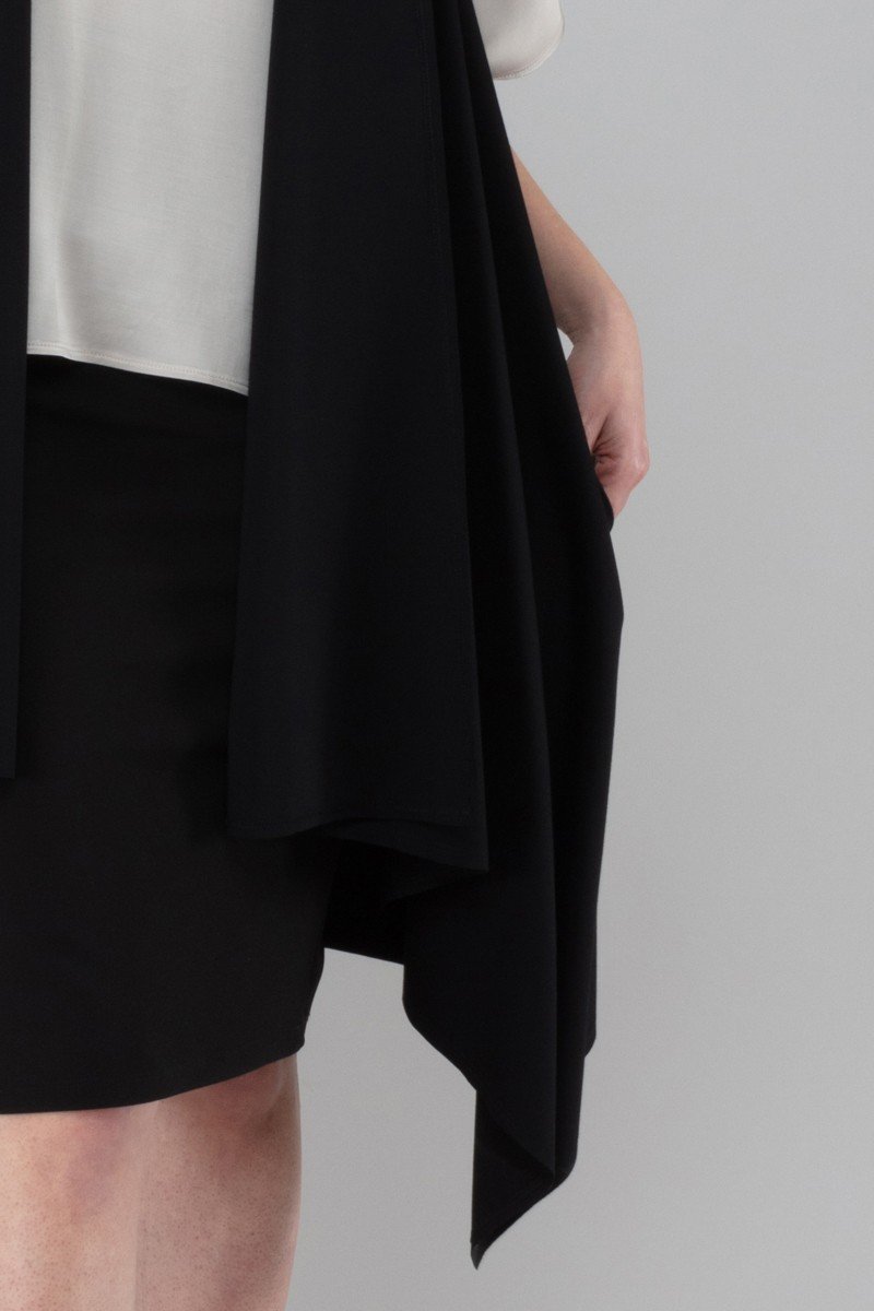 Frisco Gilet in Black