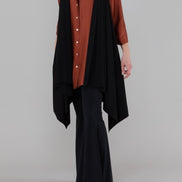 Frisco Gilet in Black