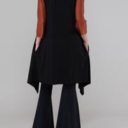 Frisco Gilet in Black