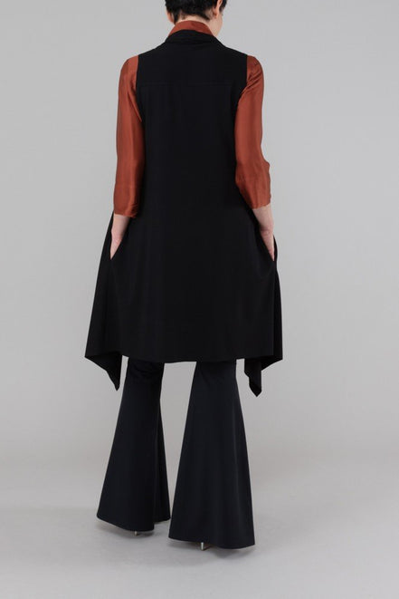 Frisco Gilet in Black