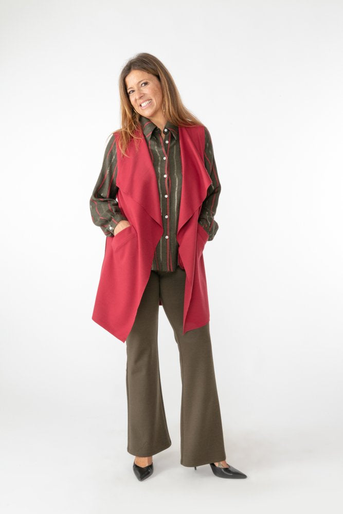 Gilet Barcelona rosso