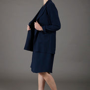 Abito tubino Audrey blu