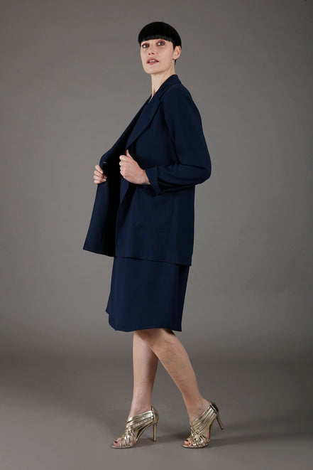 Abito tubino Audrey blu