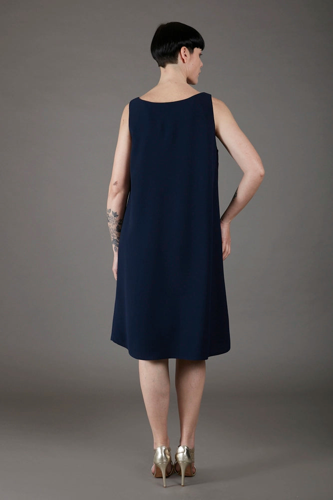Abito tubino Audrey blu