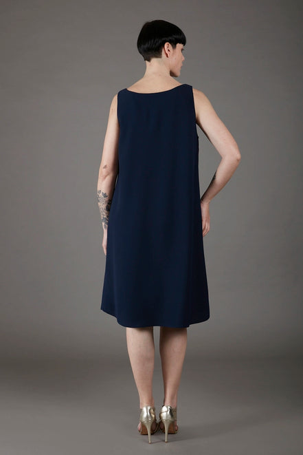 Abito tubino Audrey blu