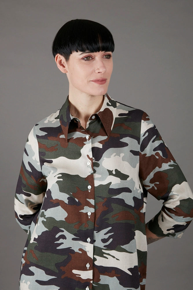 Camicia Milano camouflage