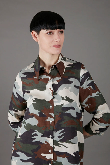 Camicia Milano camouflage