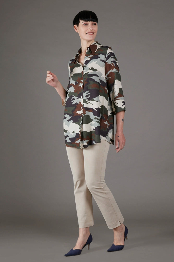 Camicia Milano camouflage