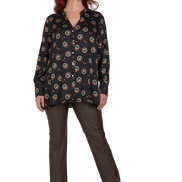 Camicia NY stampa nera