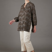 Panta Havana cotone burro con baschina