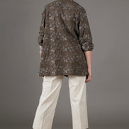 Panta Havana cotone burro con baschina