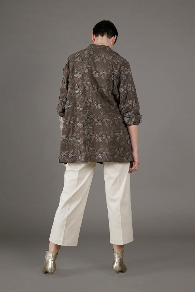 Panta Havana cotone burro con baschina